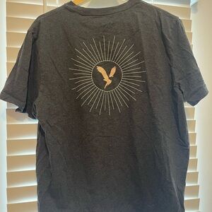 American Eagle Outfitters Black Short Sleeve Tee